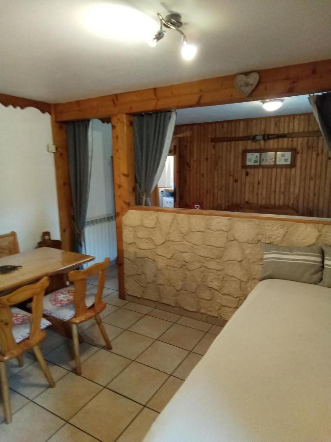 Studio "Le Panpounet" Les Contamines-Montjoie Kültér fotó