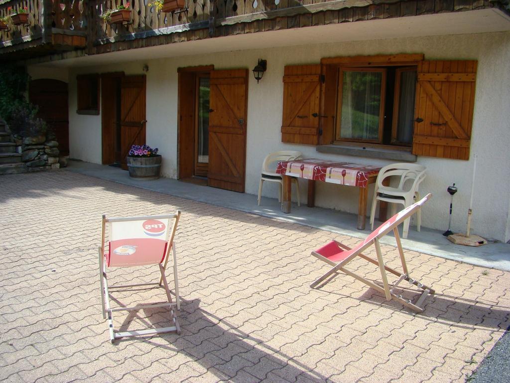 Studio "Le Panpounet" Les Contamines-Montjoie Szoba fotó
